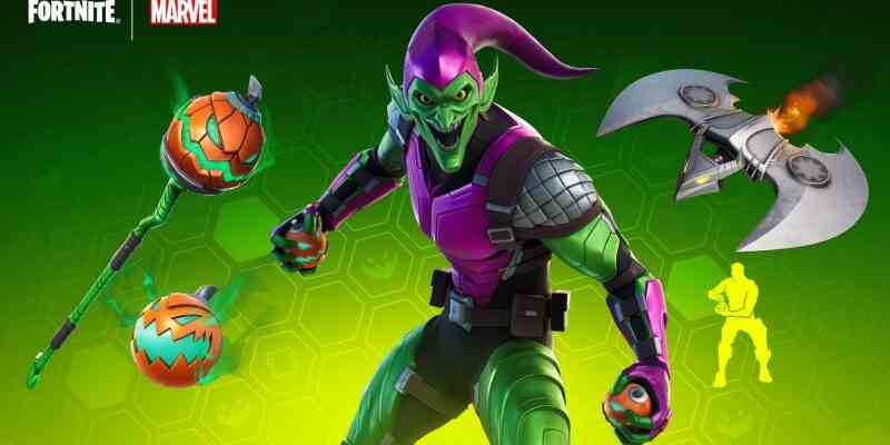 Fortnite Spider Man Nemesis Green Goblin ist in den Battle Royale