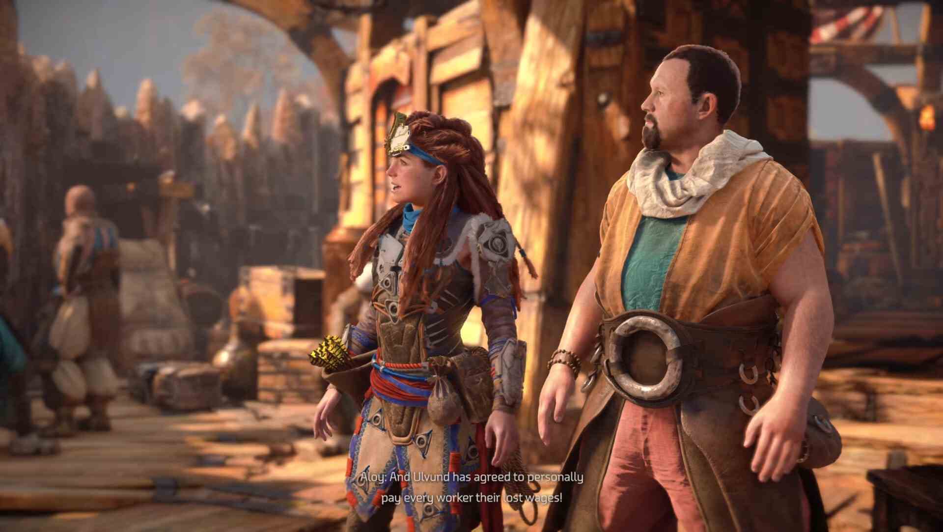 Horizon Forbidden West Streikgewerkschaftskämpfer Aloy Ulvund