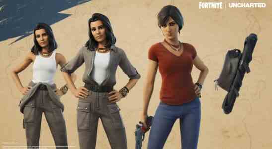 Nathan Drake und Chloe Frazer von Uncharted werden in Fortnite