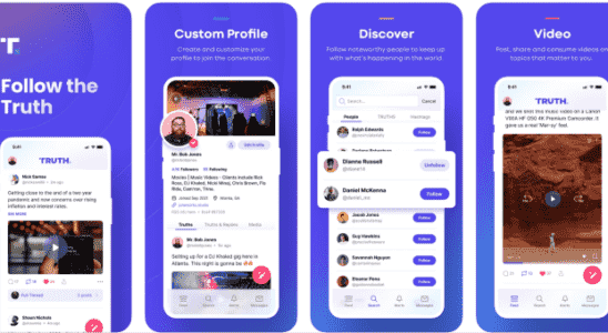 Trumps TRUTH Social startet ganz oben im App Store aber