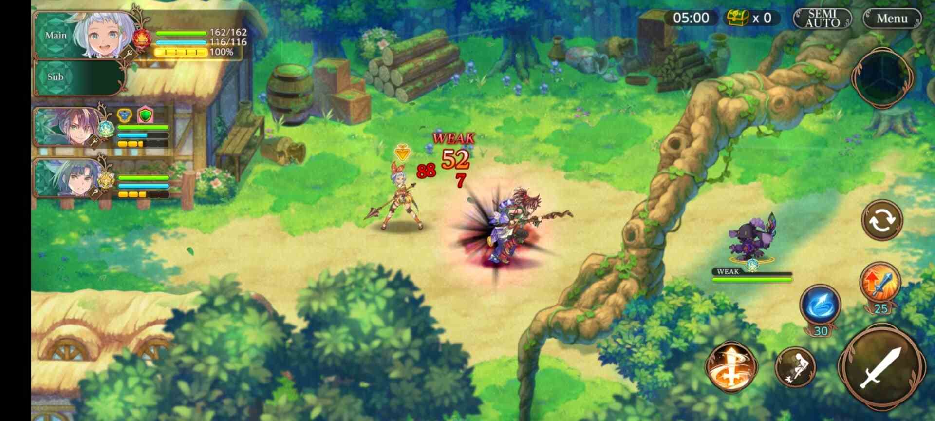 Screenshot Echoes of Mana Vorschau Hands-On Mobile Android iOS Square Enix WFS Free-to-Play-Action-RPG Gacha mit wunderschöner Grafik und Musik