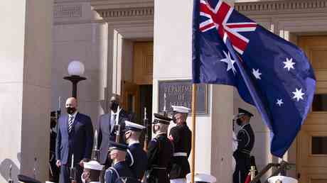 Australien sagt China koennte die „Ablenkung der Ukraine nutzen um