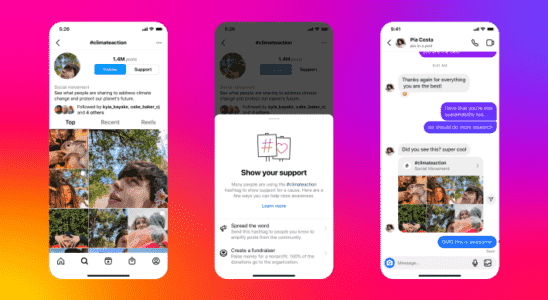 Der neueste Test von Instagram erleichtert die Unterstuetzung sozialer Bewegungen