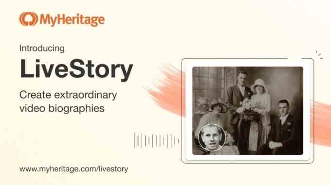 MyHeritage und D ID arbeiten zusammen um Fotos mit Animationen und