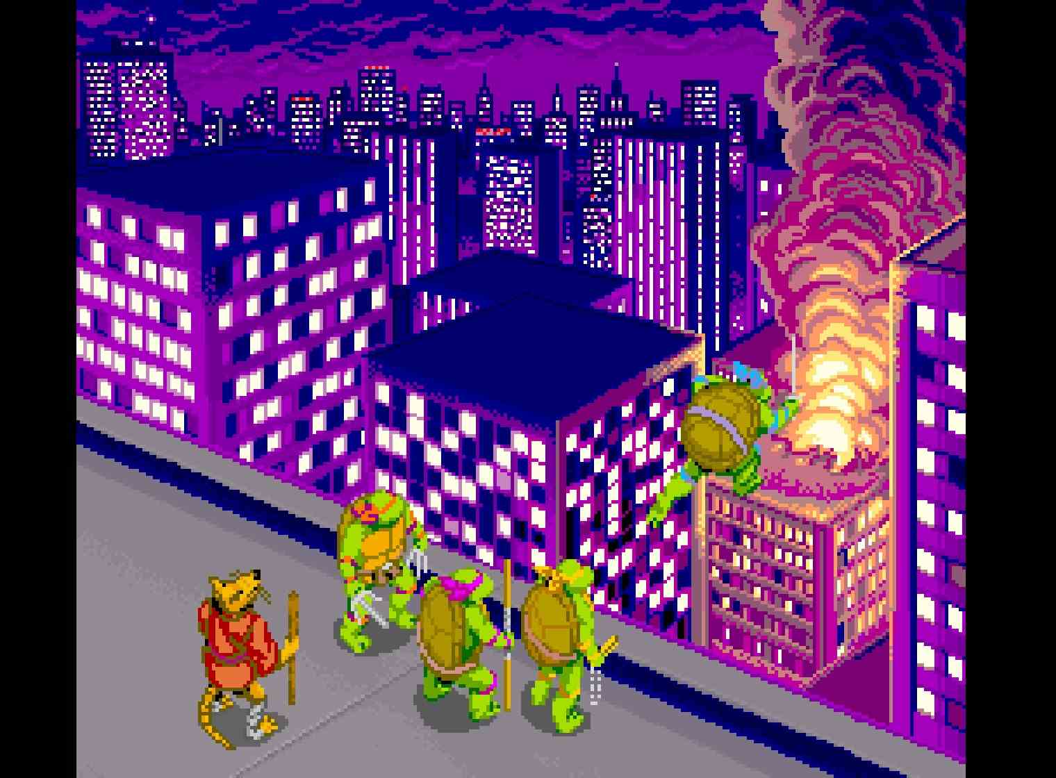 Konami Teenage Mutant Ninja Turtles Arcade-Spiel 1989 ist nicht gut, aber es ist wichtig und notwendig für The Cowabunga Collection von Digital Eclipse