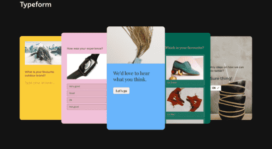 Typeform braucht 135 Millionen Dollar um mehr Vermarkter zu kitzeln