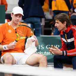 Van de Zandschulp litt beim Davis Cup im eigenen Land