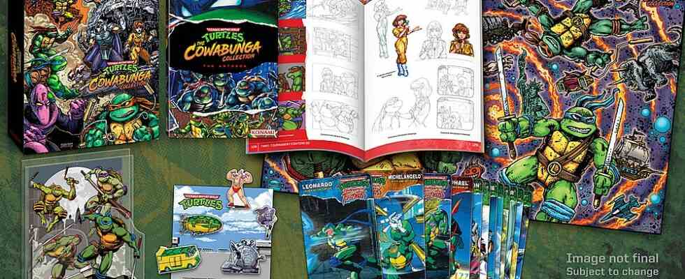 Die Vorbestellungen fuer die Limited Edition der Cowabunga Collection sind