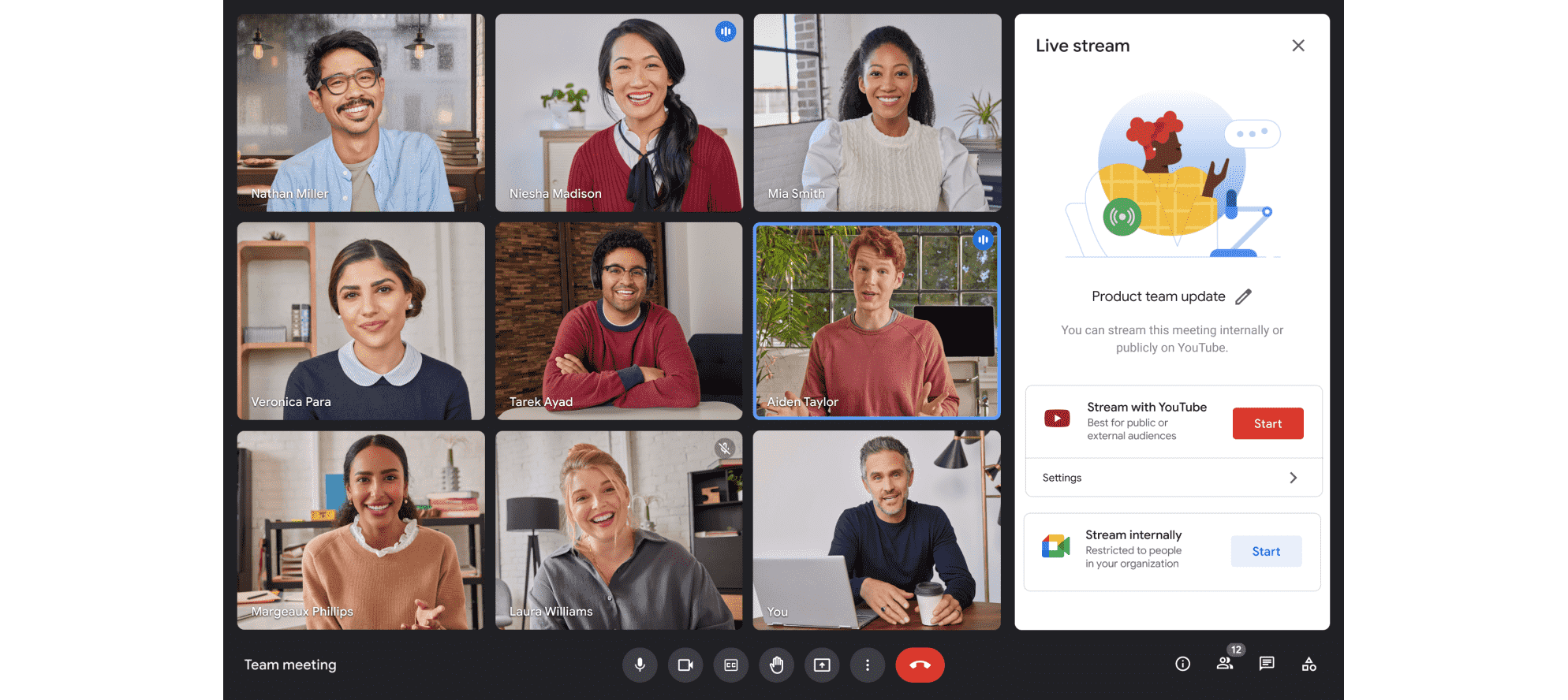 Google Meet erhaelt Reaktionen in Meetings PiP Ende zu Ende Verschluesselung und mehr