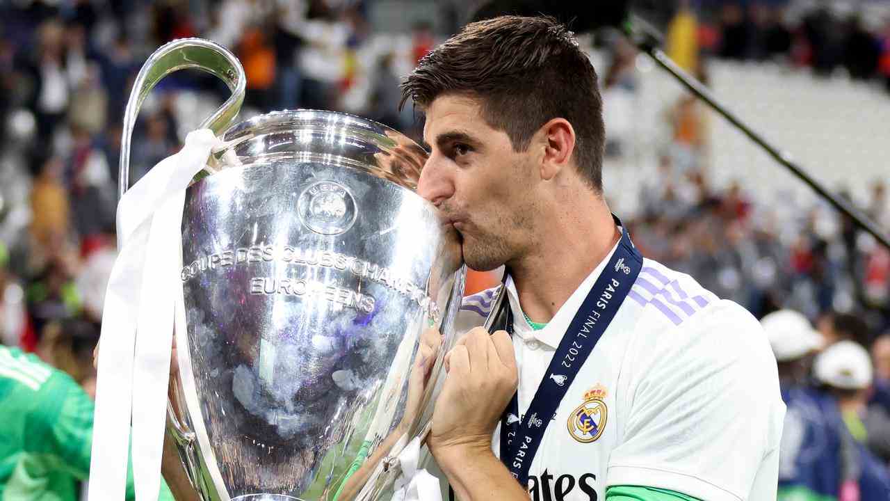 Thibaut Courtois hat am Samstag zum ersten Mal in seiner Karriere die Champions League gewonnen.