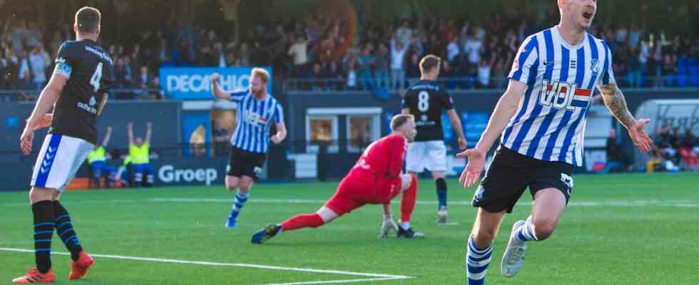 Der FC Eindhoven darf nach dem Sieg ueber De Graafschap