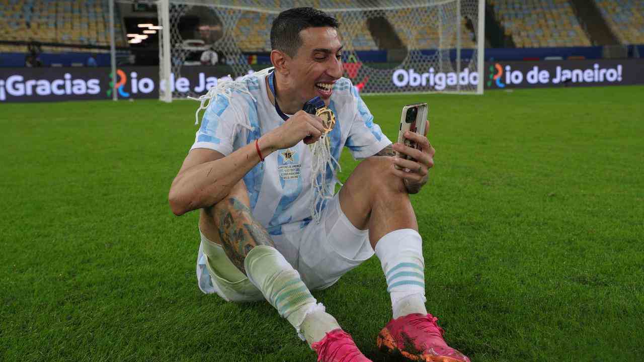 Angel Di María gewann letztes Jahr mit Argentinien die Copa América.