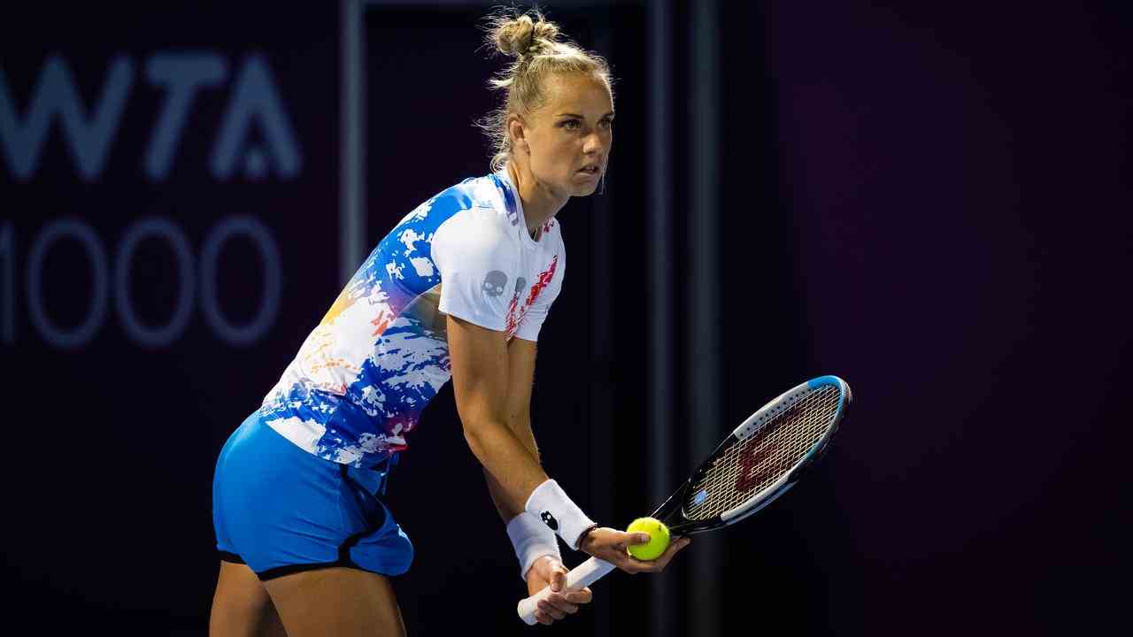 Arantxa Rus zeigt ihre Form in Rabat im Vorfeld von Roland Garros.