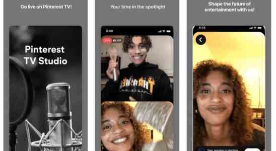 Pinterest bringt stillschweigend eine Livestreaming App fuer Videokuenstler auf den Markt