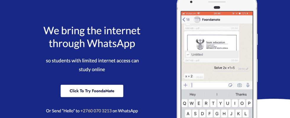 Suedafrikas Edtech FoondaMate erwartet nach einer Finanzierung von 2 Millionen