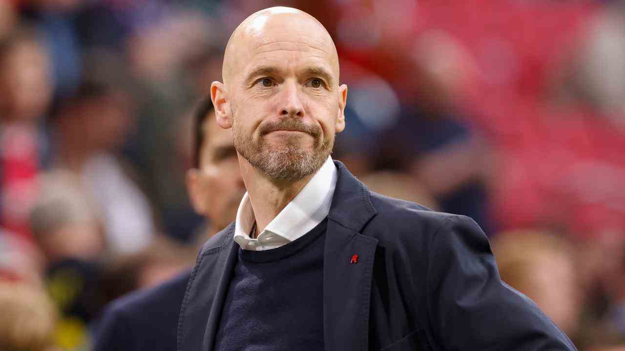 Ajax-Coach Erik ten Hag ist am Mittwoch mit Ajax zum dritten Mal Meister geworden.