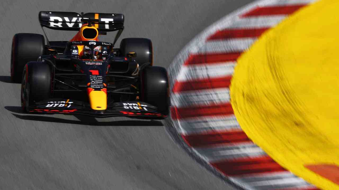 Max Verstappen auf dem Circuit de Barcelona-Catalunya.