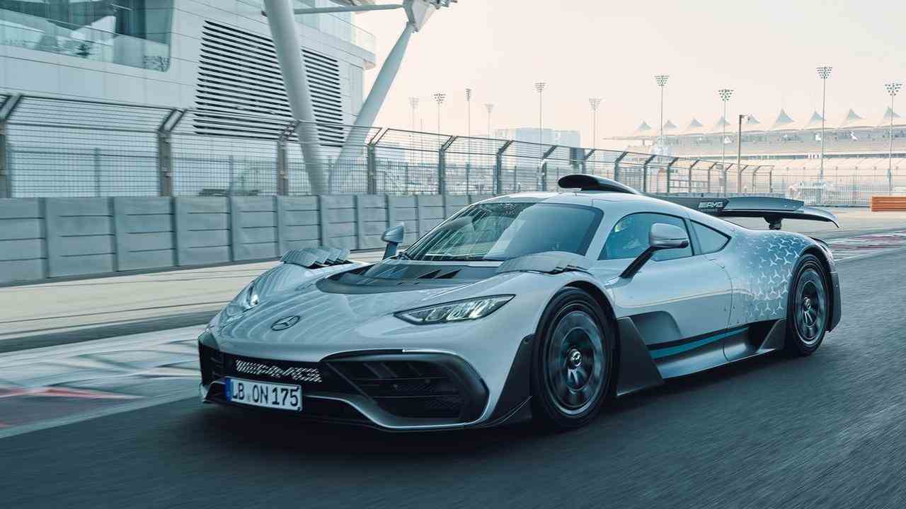 Das Erscheinungsbild des AMG ONE ist vor allem funktional