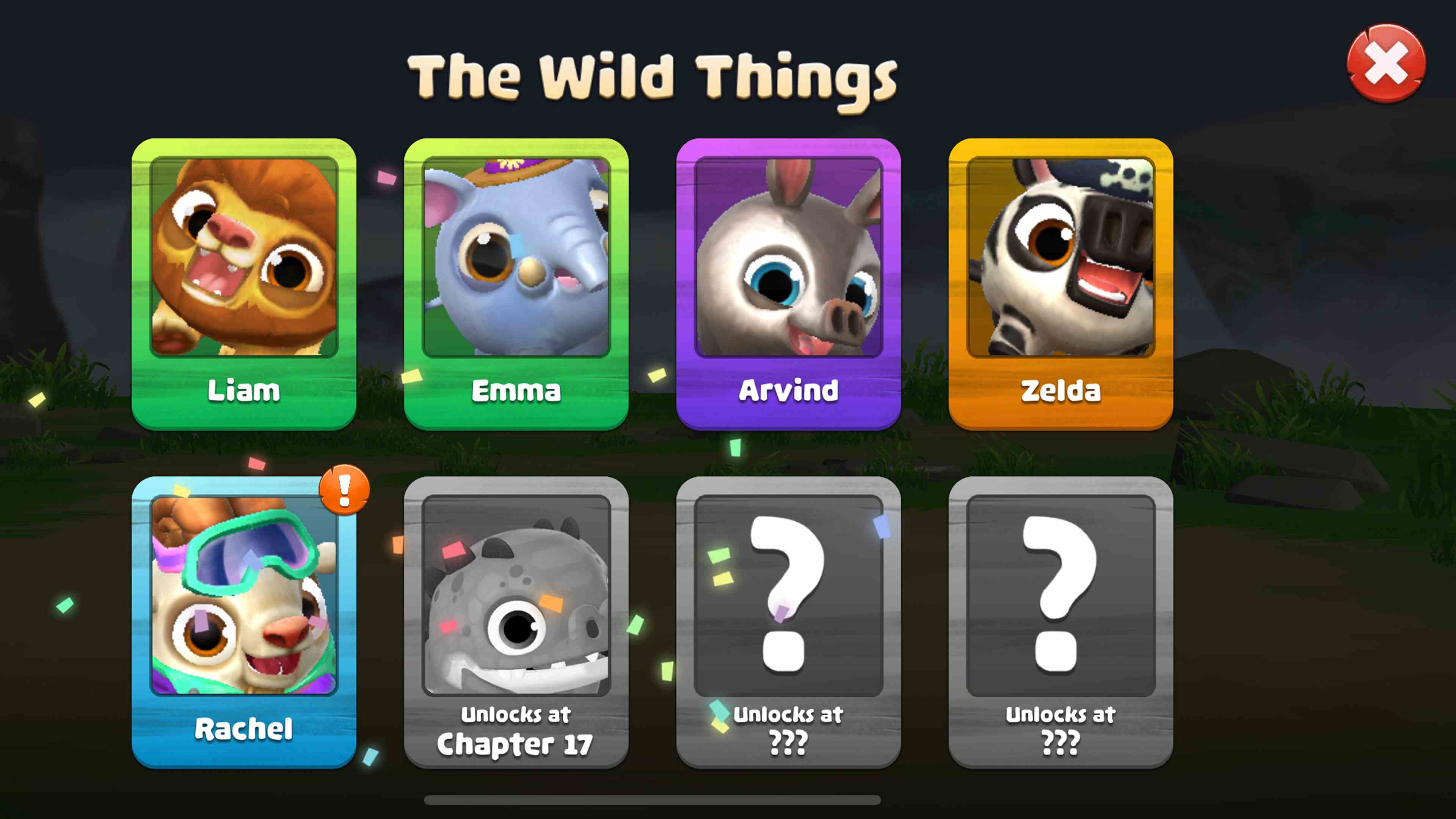 Wild Things-Spiel auf Netflix