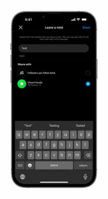 1655996232 13 Instagram testet eine neue Funktion um schnell Notizen mit Freunden
