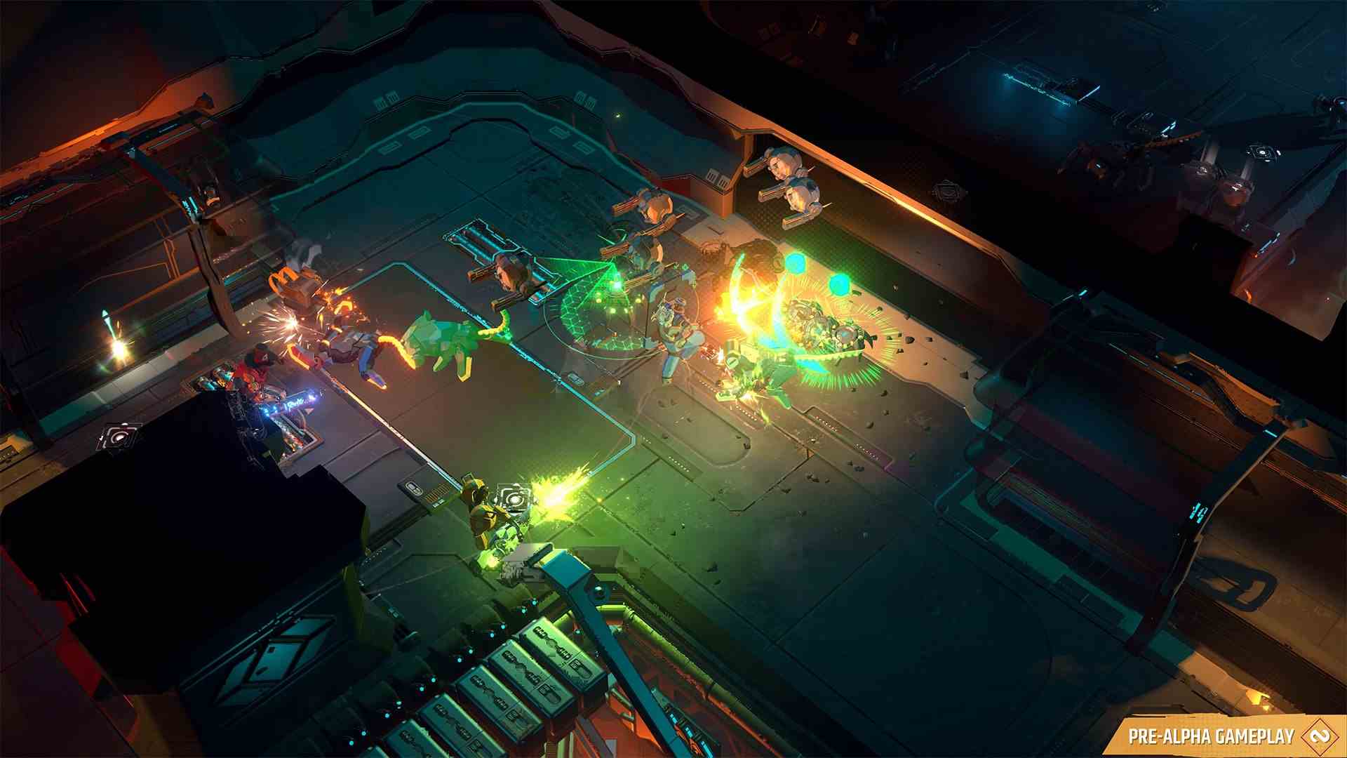 Vorschau auf Endless Dungeon zum Anfassen OpenDev führt erstmals Twin-Stick-Shooter-Roguelite-Tower-Defense-Sci-Fi-Trupp von Sega Amplitude Studios durch