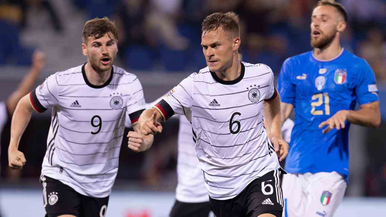 Joshua Kimmich sorgte im Auftrag Deutschlands für den 1:1-Endstand gegen Italien