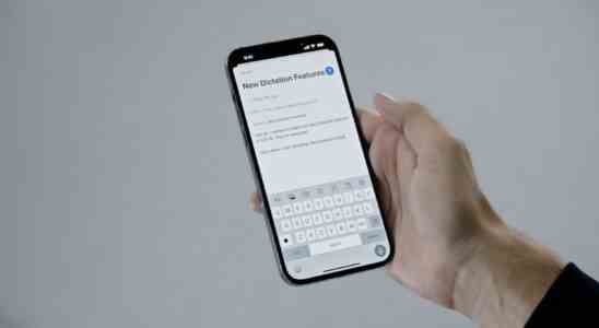 Apple kuendigt kamerainterne Uebersetzungen an und verbessert das Diktieren –