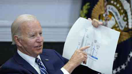 Biden zeigt Hinweise zum Sitzen und Gehen – World