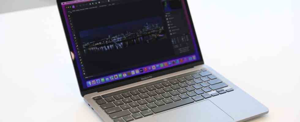 Die Touch Bar lebt auf dem M2 MacBook Pro –