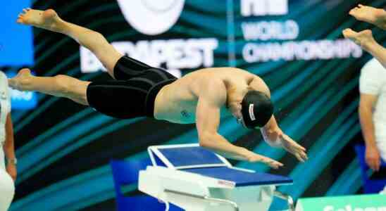 Favorit Kamminga qualifiziert sich ueber 100 Meter Brust fuer das