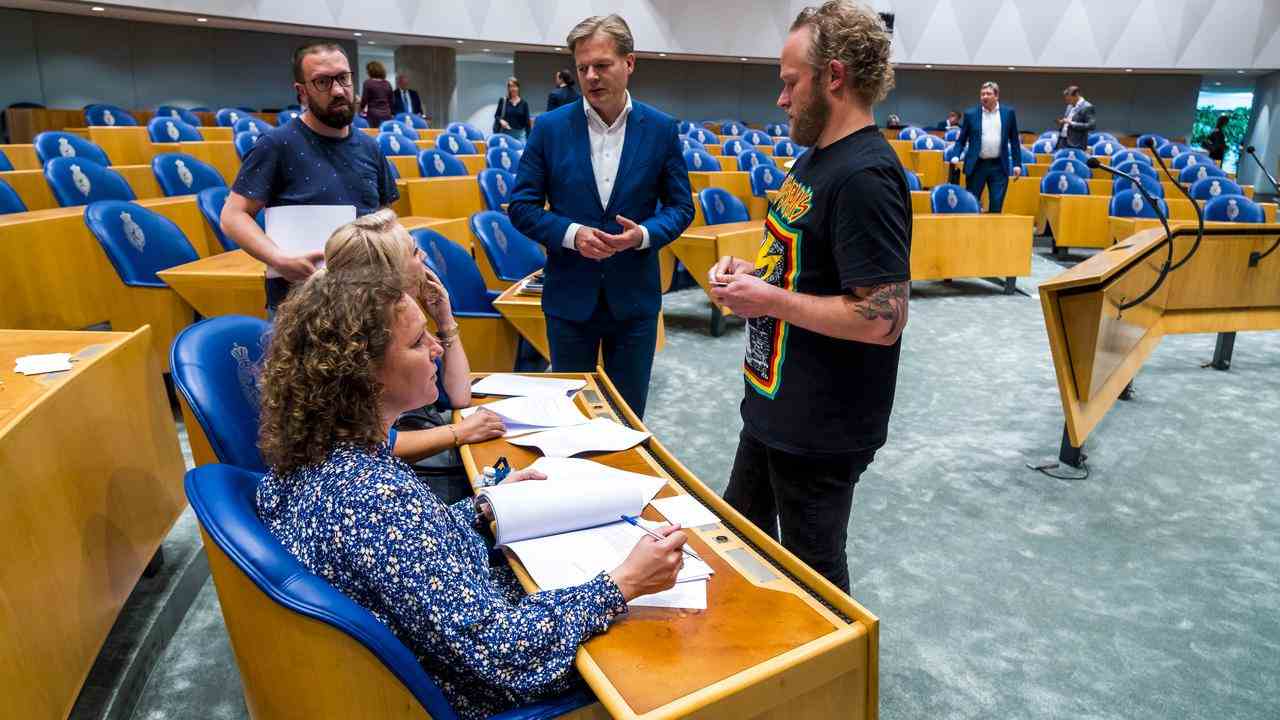 Renske Leijten und Pieter Omtzigt während einer früheren Debatte