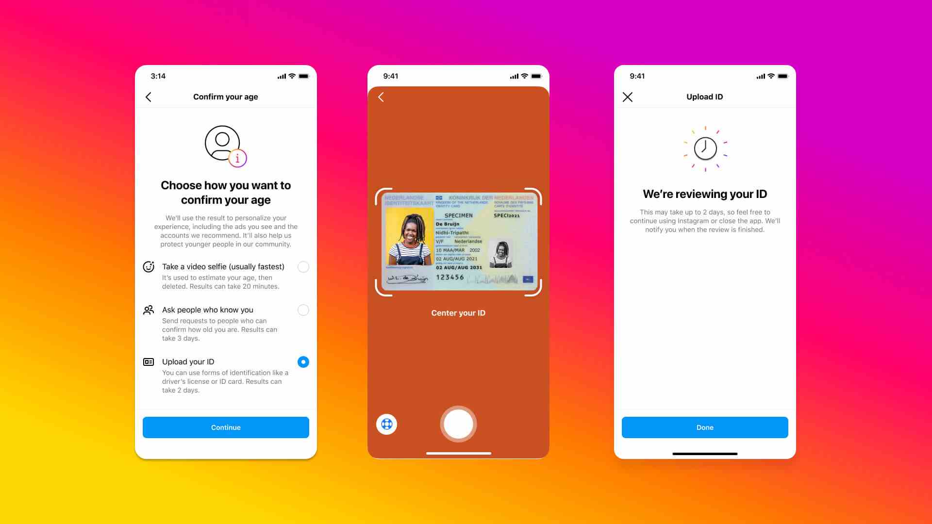 Instagram testet neue Tools zur Altersueberpruefung fuer Konten ab 18