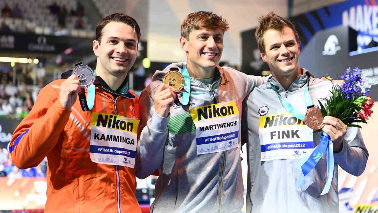 Arno Kamminga gewann seine erste Medaille auf der Langbahn-Weltmeisterschaft.