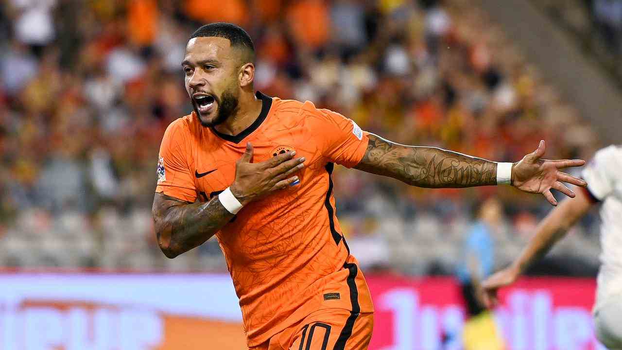 Memphis Depay ist nur neun Tore von Robin van Persie, dem besten Torschützen aller Zeiten, entfernt.