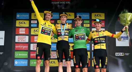 Roglic freut sich ueber Jumbo Visma Demonstration „Wir verdienen eine Favoritenrolle bei