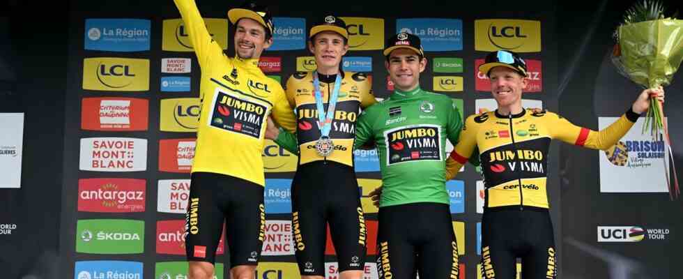 Roglic freut sich ueber Jumbo Visma Demonstration „Wir verdienen eine Favoritenrolle bei