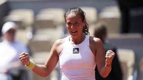 Russlands Kasatkina stuermt ins Halbfinale der French Open — Sport