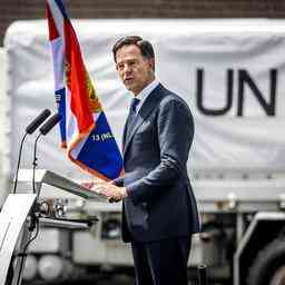 Rutte entschuldigt sich bei Dutchbat Veteranen 27 Jahre nach Srebrenica Drama