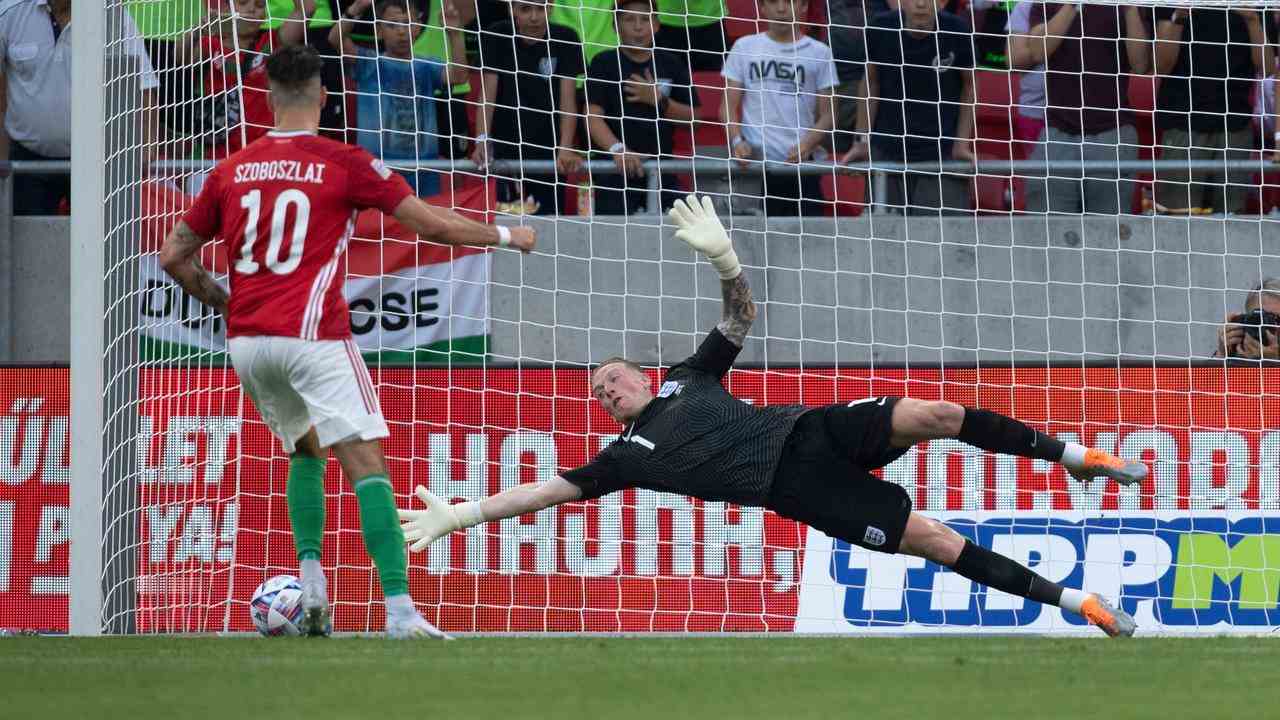 Dominik Szoboszlai erzielte per Elfmeter das einzige Tor des Spiels.