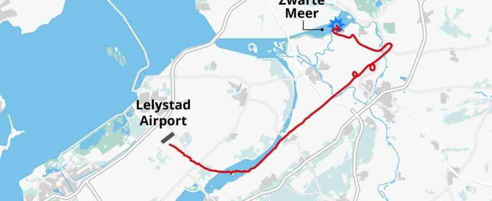 Sportflugzeug stuerzte in Zwarte Meer bei Flevoland ab JETZT