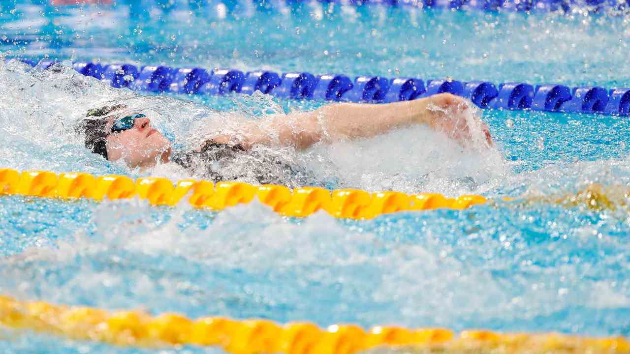 Maaike de Waard konnte sich beim Weltcup nicht für das Finale über 50 Meter Rücken qualifizieren.