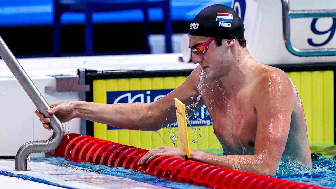 Caspar Corbeau konnte sich beim 50-Meter-Brustschwimmen keinen letzten Platz sichern.