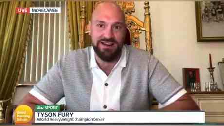 Tyson Fury neckt die Bedingungen fuer die Ringrueckgabe VIDEO —