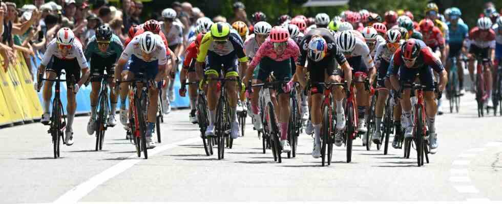 Van Aert beschert Jumbo Visma den Sieg in der Auftaktphase Criterium