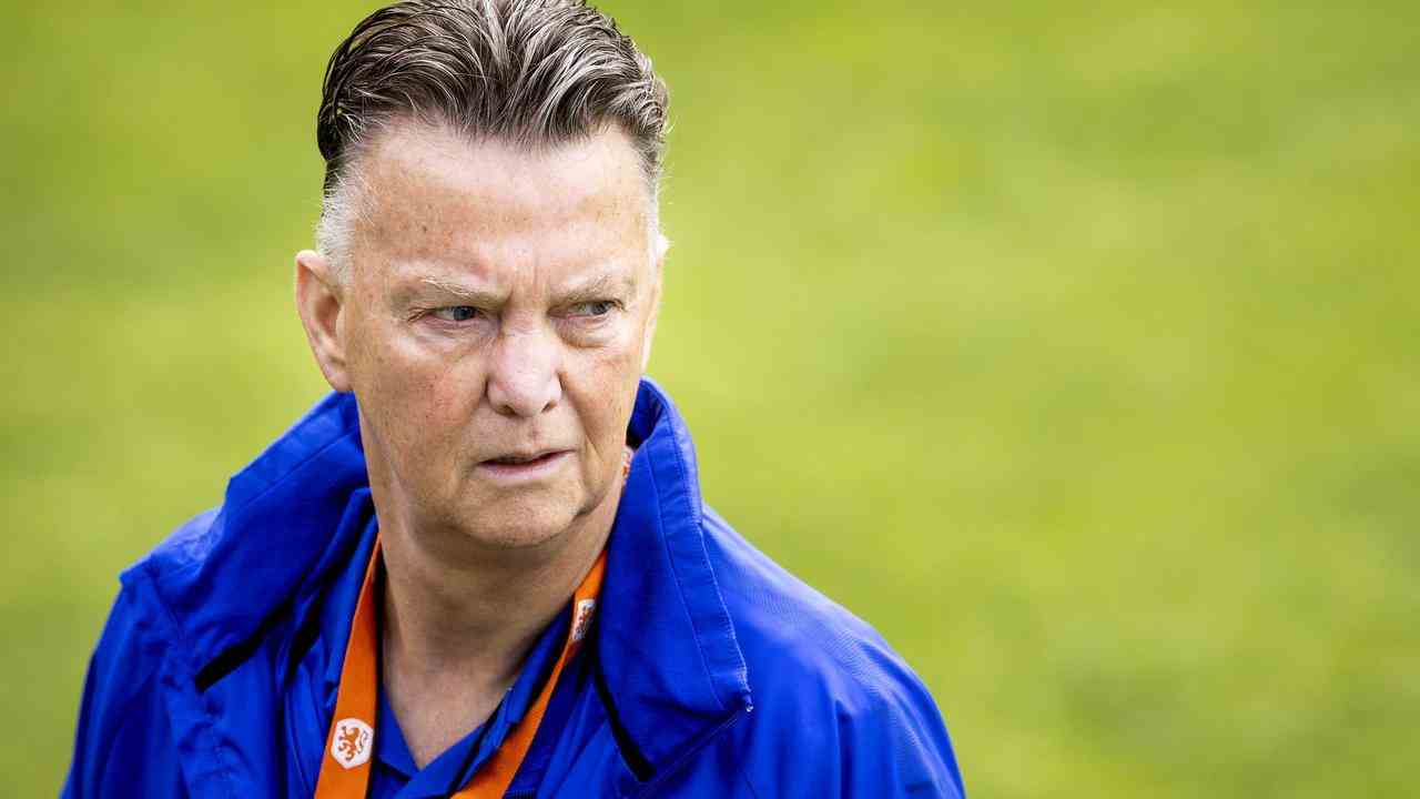 Louis van Gaal war auch während der WM 2014 Nationaltrainer von Orange.