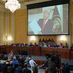 Zweite Anhoerung zum Sturm auf das Kapitol Trump nennt Ermittlungen