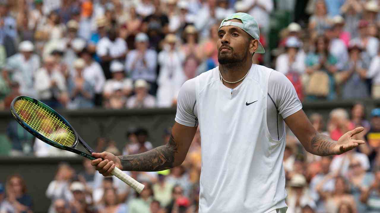 Nick Kyrgios kennt mit seinem Verhalten viele Augen auf sich.