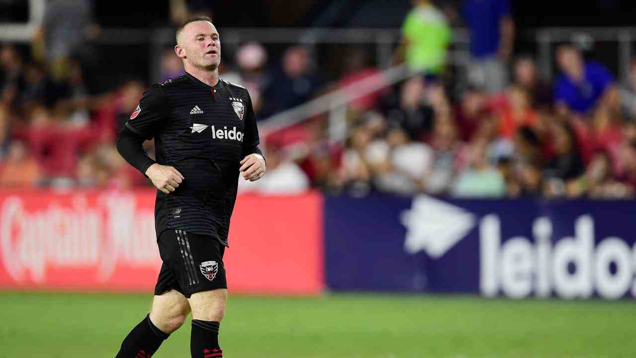 Wayne Rooney im Jahr 2019, als er für DC United spielte.