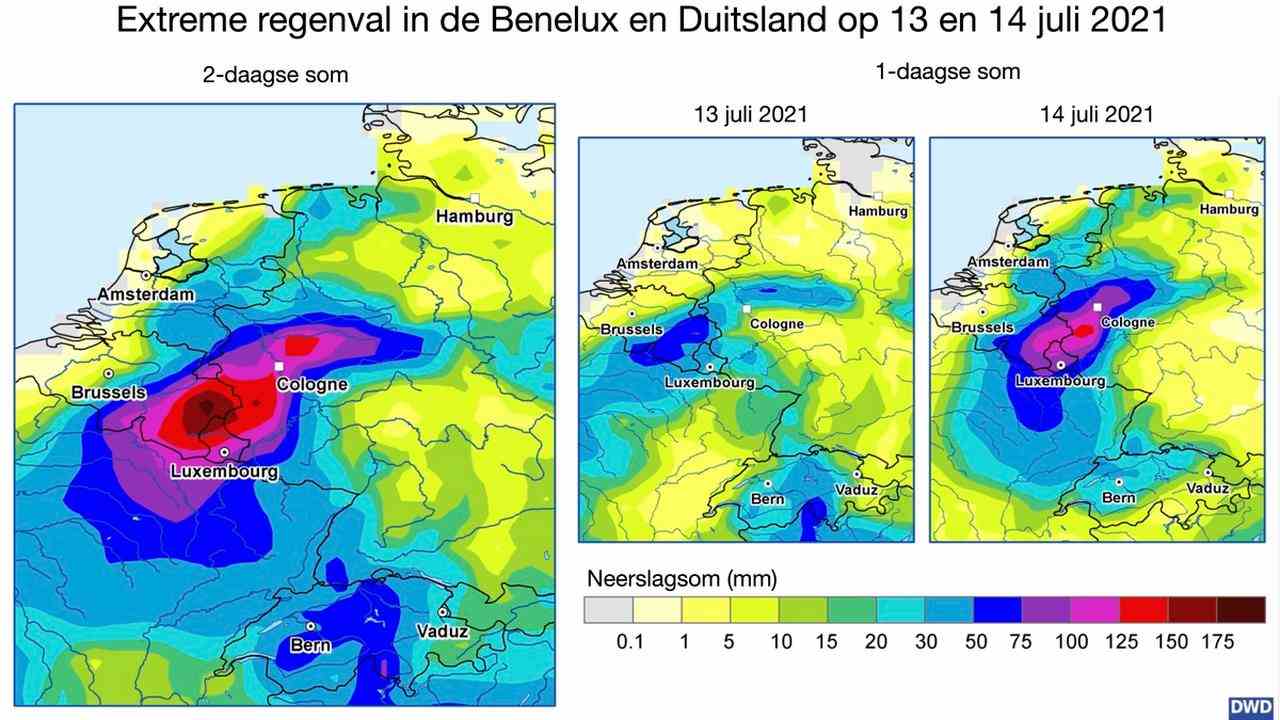 Innerhalb von zwei Tagen fielen lokal mehr als 200 Millimeter Regen.