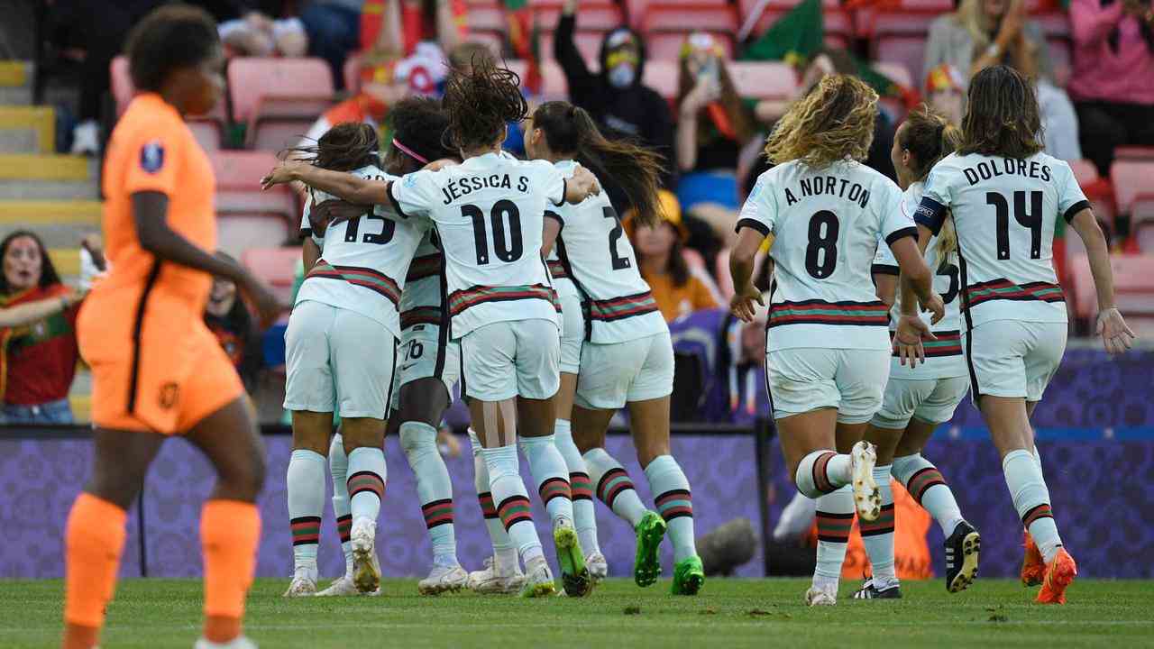 Portugal feiert nach dem 2:2.